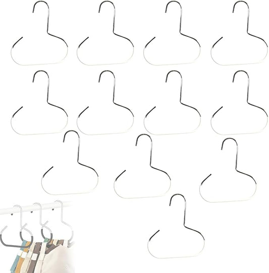 Durable Steel Hangers: Maximize Closet Space with Versatile Storage, Durable Steel Hangers, Stainless Steel Hat Hanger for Closet, Hat Rack Hats Holder for Baseball Caps, Scarf