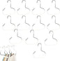 Durable Steel Hangers: Maximize Closet Space with Versatile Storage, Durable Steel Hangers, Stainless Steel Hat Hanger for Closet, Hat Rack Hats Holder for Baseball Caps, Scarf