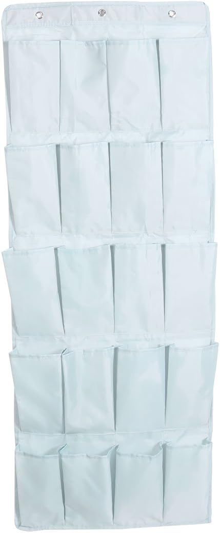 Ruilogod Oxford Cloth 20 Pockets Storage Bag Over The Door Hanging Shoes Organizer (id: c6e e8d 1d5 c83 a25