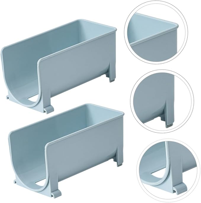 Mikinona 2pcs Kitchen Storage Rack Material Beer Can Stands Fridge Drink Organizer
