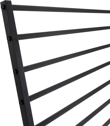 Scarf Display Stand, 10 Tier Metal Scarf Holder Organizer, Scarf Hanger Scarf Holder Scarf Organizer Belt Organizer Pants Rack Scarf Rack for Commercial Clothing Retail Store (Black, 100cm)