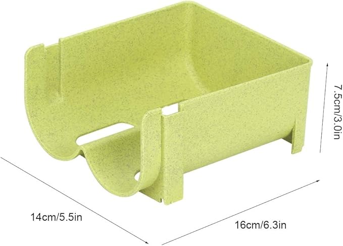 Stackable Soda Can Dispenser for Refrigerator, Reusable Fridge Drink Organizer Holder Soda Can Dispenser Rack Plastic Can Dispenser Storage Holder Drink Dispenser Organizer for Home, Green