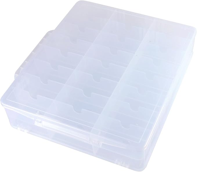 Kissbuty Universal Nail Polish Holder Organizer for 48 Bottles Adjustable Dividers Space Saver