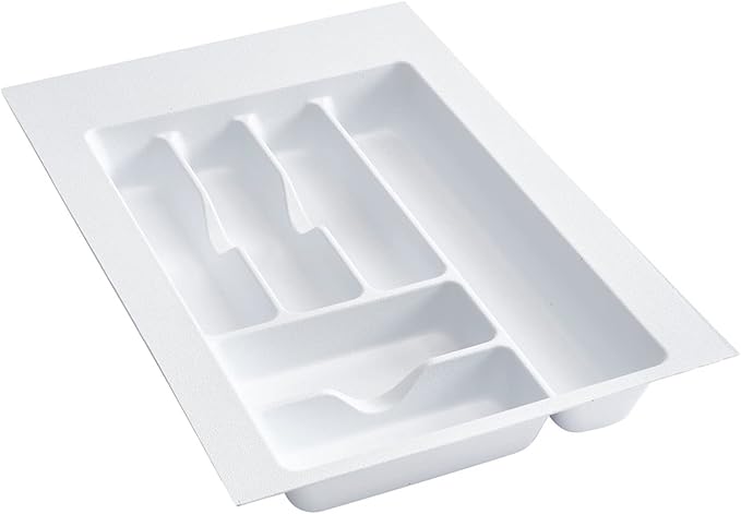 Rev-A-Shelf - CT-2W-52 - Medium White Cutlery Tray Drawer Insert