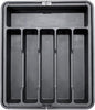 Expandable Drawer Organizer for Kitchen Utensils – Adjustable Silverware Organizer Tray with 8 Compartments for Kitchen Drawer Storage