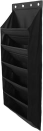 Zerodeko Multi Door Hanging Organizer Bag Versatile Storage Pouch with Multiple Pockets for Shoes Hats and More Door Installation