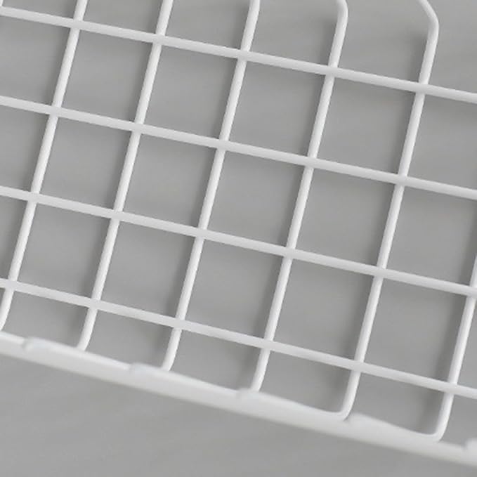 ULTECHNOVO Over the Cabinet Door Basket Nail Hanging Storage Rack for Kitchen Bathroom Strong Capacity Organizer for Condiments Versatile Use Cupboards Wardrobe Doors