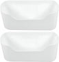 2026 NEW 2 Pcs Kitchen Cabinet Door Storage Box Wall Mount Organizer Adhesive Shower Shelf Wall-mounted Boxes