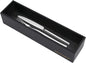 PRATIQUE Bamboo Drawer Organizer - Kitchen Utensil Organizer Silverware Tray Cutlery Holder，Office Desk Supplies and Accessories,12 * 3 * 2.6inch,Black