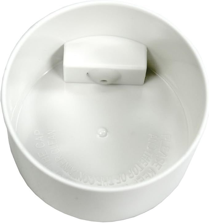 Tightvac - Premium Airtight Herb Storage Container - Holds ½ oz to 3 ounces - Keep Your Herbs and Dry Goods Fresh and Flavorful. White