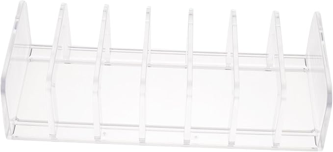 Gatuida Eyeshadow Organizer Divided Lipstick Holder 12 Compartment Makeup Storage Container for Vanity Cosmetic Display Case for Makeup Lovers