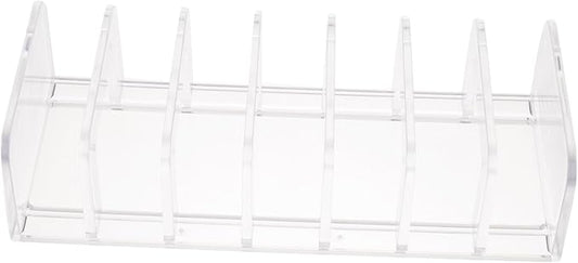 Gatuida Eyeshadow Organizer Divided Lipstick Holder 12 Compartment Makeup Storage Container for Vanity Cosmetic Display Case for Makeup Lovers