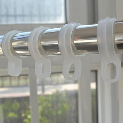 50 Pcs Plastic Windproof Hanger Hooks Clothes Hanger Buckle Clip Laundry Hanging Hooks Closet Rod Hanging Tool for Drying Rack