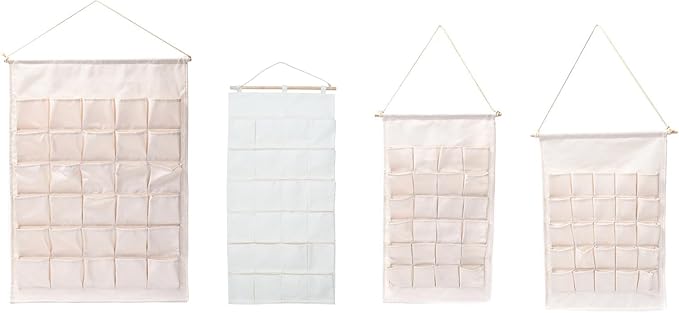 Streamlineds Organization with Door Hanging Multilayer Storage Bag Suitable for Shoes Stationery Cosmetics Over the Door Organizers