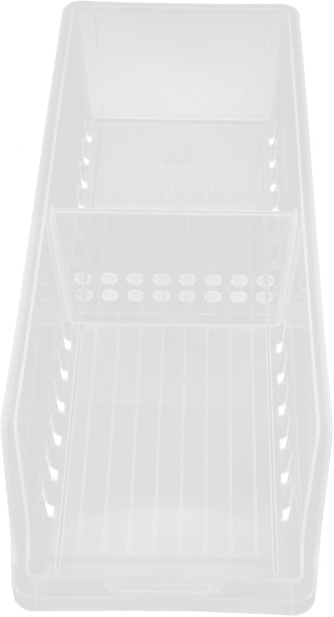 Stackable Soda Can Organizer Fridge Beverage Dispenser Bin Refrigerator Drink Rack Canned Food Storage Container