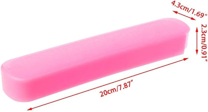 Portable T Flatware Storage Box Travel for Case for Stationery Chopstick Pink