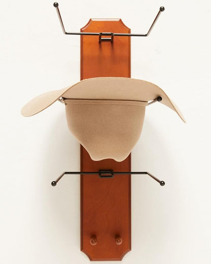 Bb Ranch Unisex Ranch&Reg; Rolled Oak 3 Tiered Cowboy Hat Rack Light Brown One Size