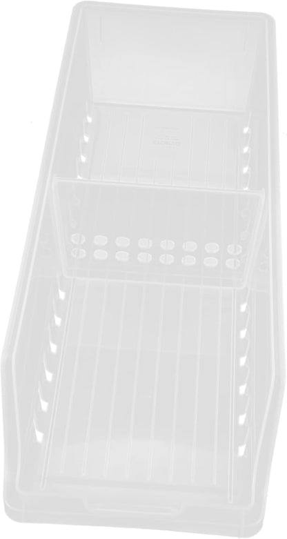 SHOWERORO Soda Can Storage Box Stackable Fridge Drink Organizer Container Canned Food Storage Container Beverage Dispenser for Fridge