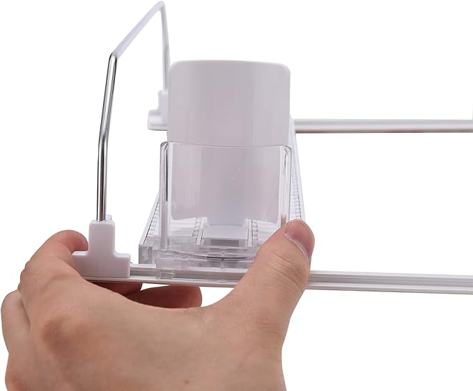 Refrigerator Beverage Storage Box Automatic Beverage Pusher Soda Can Dispenser Refrigerator Storage Box Automatic Pusher Glide Drink Organizer for Kitchen(#2)