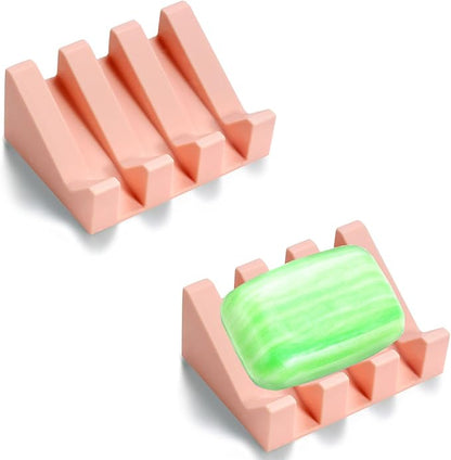 Soap Dish, Bar Soap Holder for Shower for Bathroom, Kitchen, Bathtub, Easy to Clean, Keep Soap Dry, Extend Soap Life