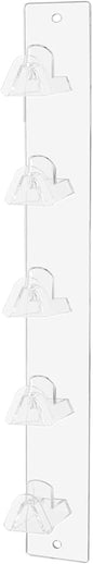 Marketing Holders 5 Tier Eyeglass Display Rack with Hardware Sunglasses Display Wall Mount Clear Acrylic Retail Stores Holder