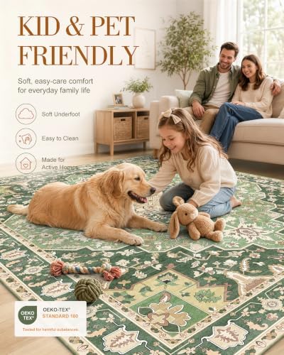 OLANLY 2x6 Washable Runner Rug, Soft Non Slip Carpet for Hallway Kitchen - Image 5