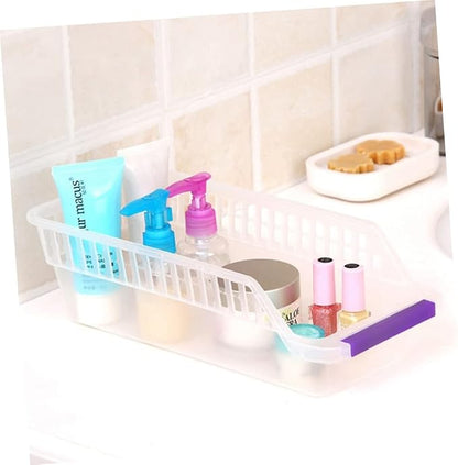 Cabilock Refrigerator Fruit Container Freezer Drawer Organizer Pantry Storage Fridge Bins Kitchen Organizer Compact Sturdy Ventilated for Fruits Drinks Sauce Bottles Random Color