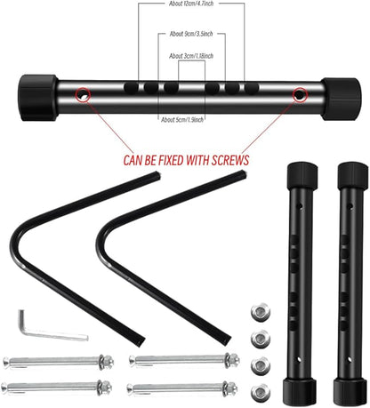 Heavy-Duty Bicycle Parking Stand – Floor & Wall Mounted Rack for Mountain, Road, and Kids Bikes – Rustproof Carbon Steel Frame with Non-Slip Base