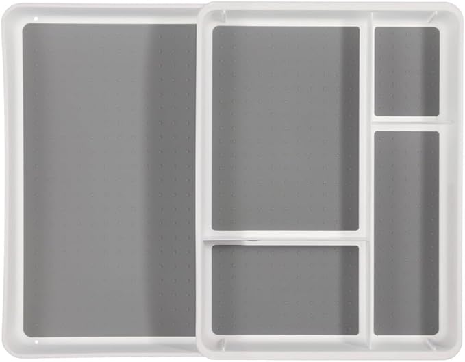 FlexiDrawer™ Expandable Utility Tray – Classic White Magic
