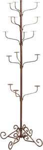SSWBasics Boutique Cobblestone 5-Tier Hat Display Stand, 72" H Hat Rack Stand Holds 15 Hats, Elegant Hat Display for Retail and Home Use