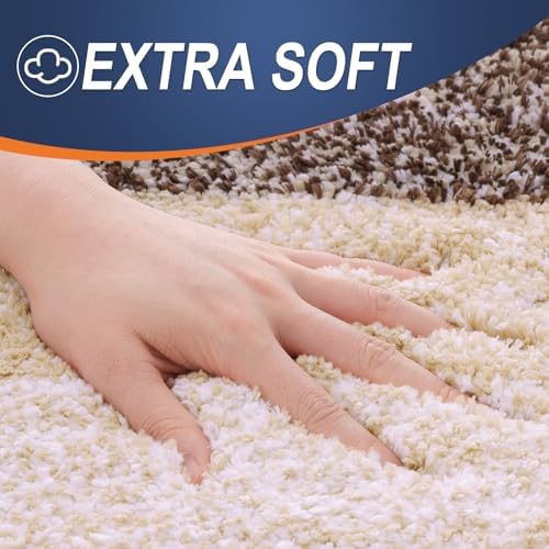 OLANLY Bathroom Rugs Mat 34x21, Extra Soft Absorbent Microfiber Bath Rugs - Image 2