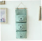 Wall Hanging Storage Bag Cartoon Over The Door Closet Organizer with 3 Pockets for Bedroom Storage Bag