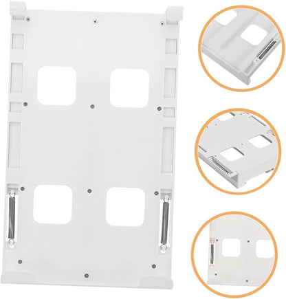 DOITOOL 2pcs Double Row Hanger Can Dispenser for Refrigerator Space-saving Drink Organizer for Diameter Cans Beverage Holder for Kitchen Cabinets and Shelves