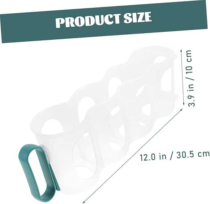 CHILDWEET Fridge Can Dispenser Organizer 4 Bins for Soda Beer Can Holder Refrigerator Storage Box