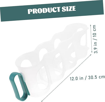 CHILDWEET Fridge Can Dispenser Organizer 4 Bins for Soda Beer Can Holder Refrigerator Storage Box