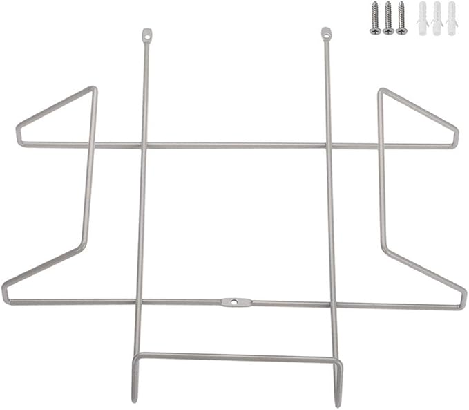 Hard Hat Holder Hard Hat Storage Rack Wall Mounted, Gray