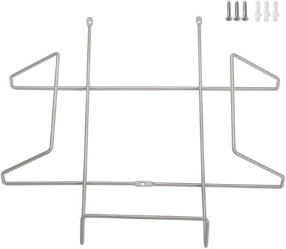 Hard Hat Holder Hard Hat Storage Rack Wall Mounted, Gray