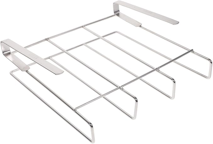 Housoutil Hanging Cutting Board Stand, Stainless Steel Chopping Board Rack, Organizer Stand Holder Cabinet Shelf Organizer Draining Rack Kitchen Storage Holder