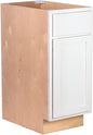 Quicklock RTA (Ready-to-Assemble) | Base Kitchen Cabinets - Shaker Style | Made in America (Pure White, 21" Wx34.5 Hx24 D Base)