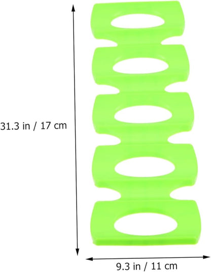 Unomor Silicone Beer Mat Soda Can Dispenser for Refrigerator Convenient Beer Organizer Stackable Drink Holder Easy to Clean Suitable for Cans Fridge Supplies