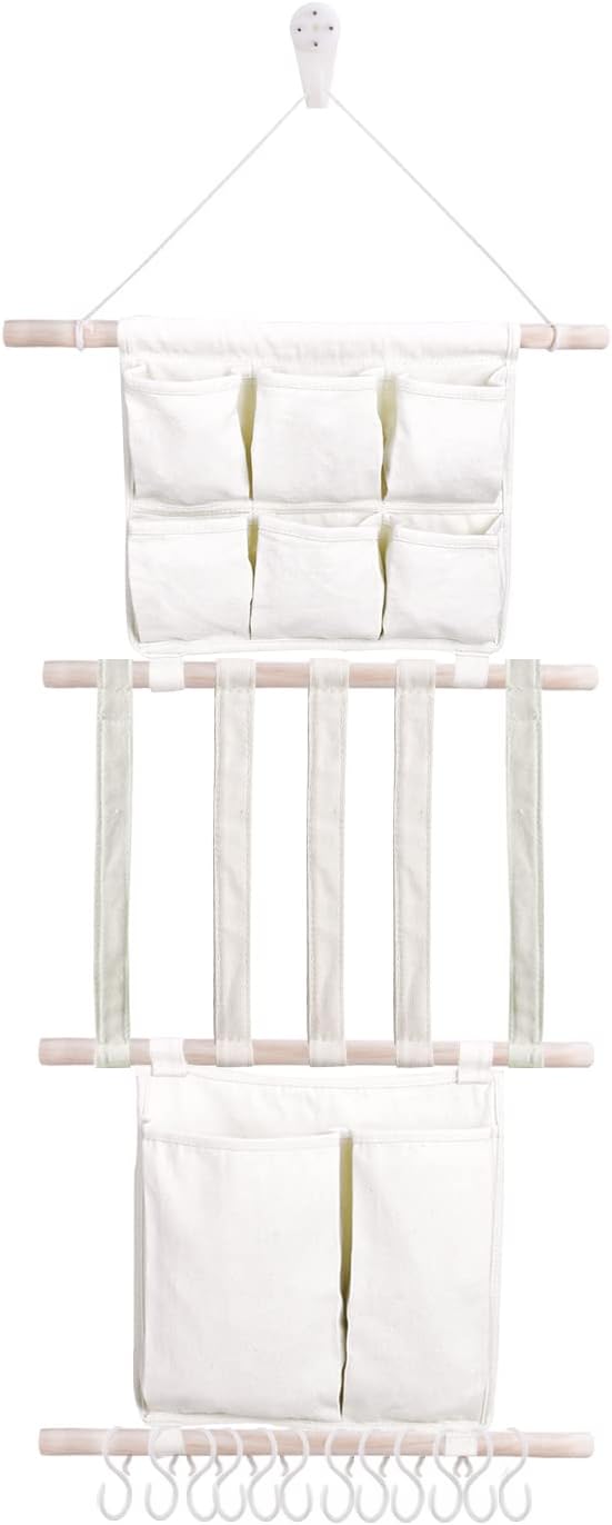 OOSAKU Headbands Holder for Girls Baby Hair Accessories Organizer Storage Wall Hanging Decor for Toddler Girls Room Wall Door Closet Hair Bows Organizer