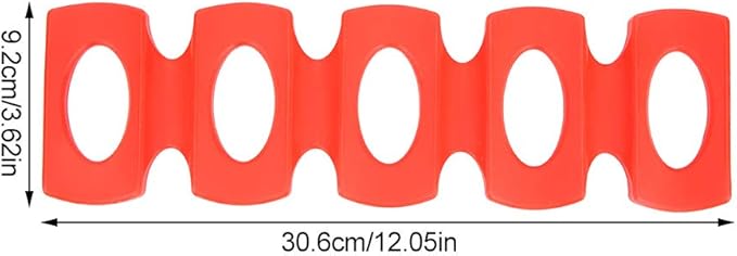 4pcs Silicone Bottle Stacking Mat, Refrigerator Organizer Holder Rack to Stack Bottles Foldable Bottle Stacker Can Holder Rack Space Saver Organizer for Bottles, Cans, Beer, Soda