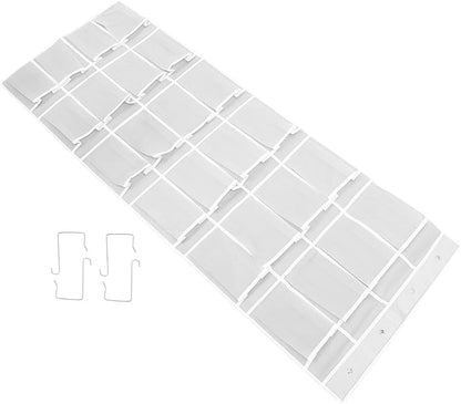 Unomor Hanging Wall Storage Bag Door Storage Organizer Practical Sundries Organizer for Home