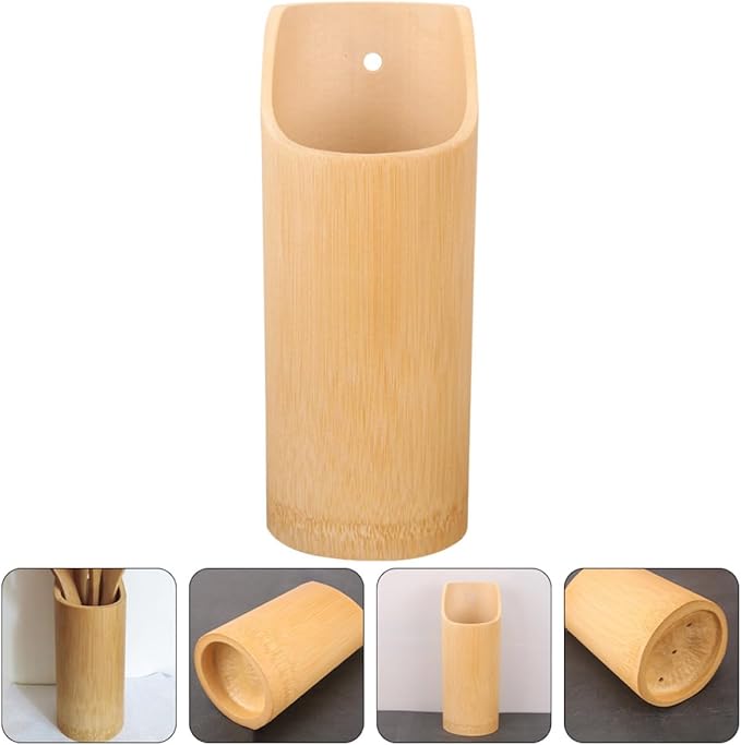 PRETYZOOM Chopstick Holder Cutlery Organizer Kitchen Gadget Compact Drain Basket for Forks Spoons Pens Storage Home Use 8.26X3.34X3.34In