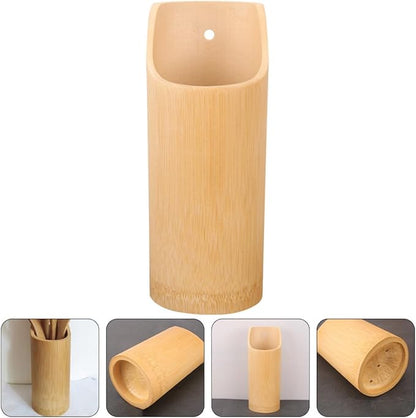 PRETYZOOM Chopstick Holder Cutlery Organizer Kitchen Gadget Compact Drain Basket for Forks Spoons Pens Storage Home Use 8.26X3.34X3.34In