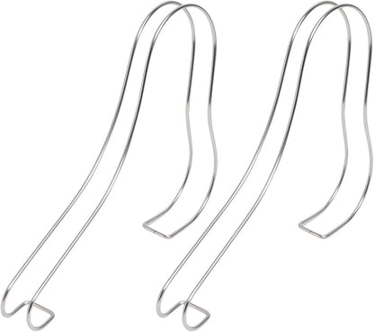 Holibanna 2PCS Metal Sandal Shoes Display Stainless Supports Shaper Forms Inserts Display Rack High Heel Support