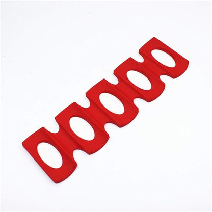 Ulalaza 2Pcs Bottle Stacking Mat Can Stacker Kitchen Cabinet and Fridge Storage Rack Wine Bottles Holder