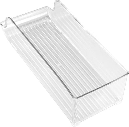 Clear Transparent Universal Refrigerator Storage Bin for Soda Cans