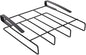 Housoutil Stainless Steel Under Cabinet Cutting Board Holder, One-Layer Chopping Board Holder, Space-Saving Rack for Countertop and Cabinet Door Storage
