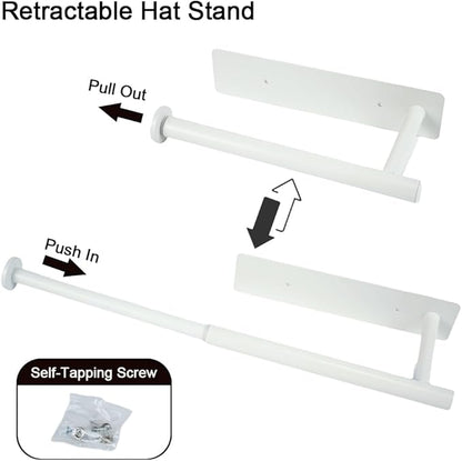 Hat Holder，for Doors, Closet ，Hat Rack for Door ， Baseball Cap Rack ，Closet Hat Rack，Cap Holder，Closet Organization
